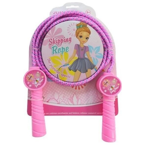 LeanToys Skakanka Sznurkowa Dla Dzieci Gra Zręcznościowa Różowa 13676959 5907625580670