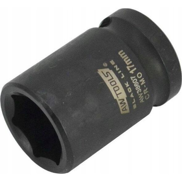 AWTools AWTOOLS NASADKA UDAROWA SZEŚCIOKĄTNA 1/2"  KRÓTKA 13mm BLACK LINE 13683671 5903678619466