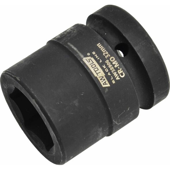 AWTools AWTOOLS NASADKA UDAROWA SZEŚCIOKĄTNA 1"  KRÓTKA 36mm BLACK LINE 13683714 5903678619855