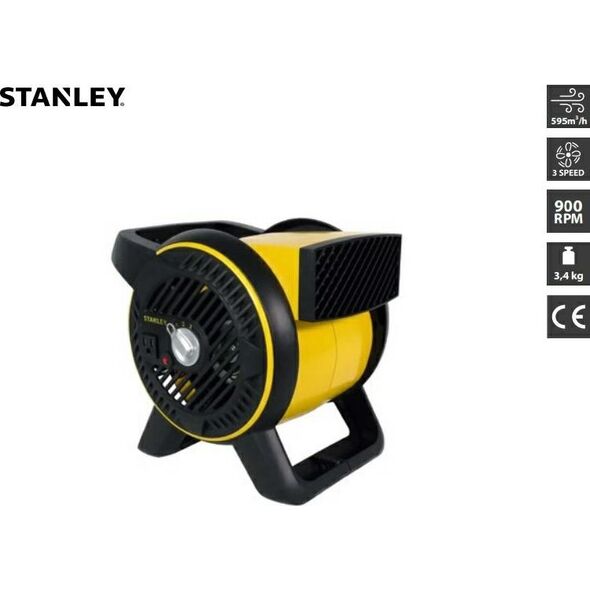 Stanley STANLEY WENTYLATOR / DMUCHAWA ELEKTRYCZNA 595m3/h 13683885 657888193104