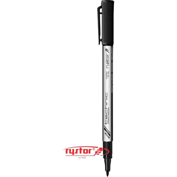 Rystor Cienkopis kreślarski Rystor Technic Brush czarny 13720576 5907548919601