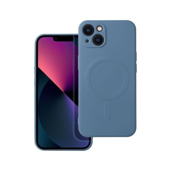 OEM Futerał SILICONE MAG COVER kompatybilny z MagSafe do IPHONE 13 niebieski 13843669 5903396162374