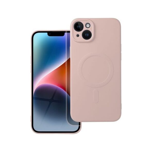 OEM Futerał SILICONE MAG COVER kompatybilny z MagSafe do IPHONE 14 Plus różowy 13843846 5903396179204
