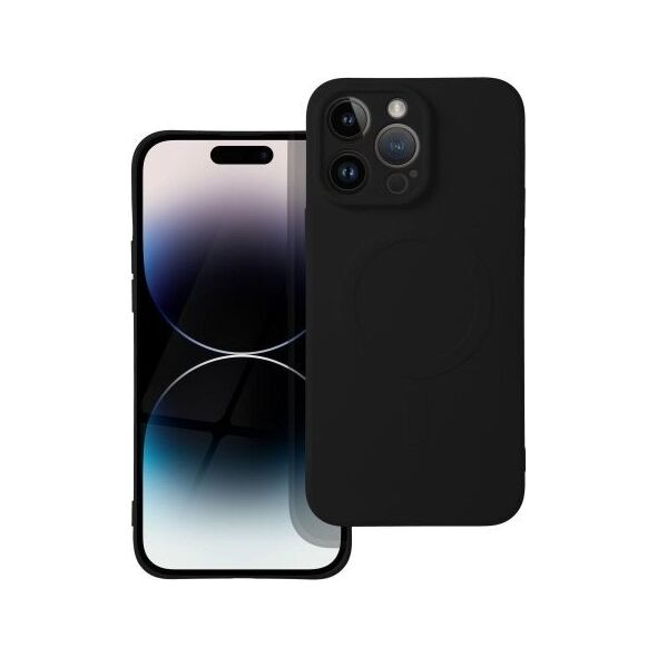 OEM Futerał SILICONE MAG COVER kompatybilny z MagSafe do IPHONE 14 Pro Max czarny 13843848 5903396179020
