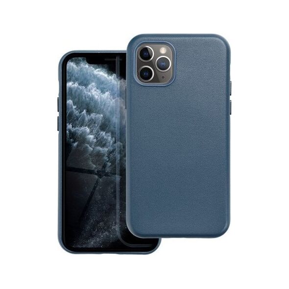 OEM Futerał LEATHER MAG COVER kompatybilny z MagSafe do IPHONE 11 Pro niebieski 13843897 5903396185465