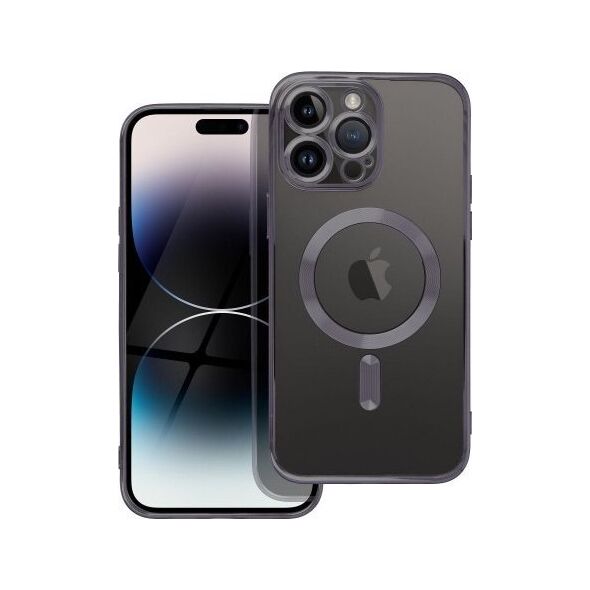 OEM Futerał ELECTRO MAG COVER kompatybilny z MagSafe do IPHONE 14 Pro Max czarny 13844220 5903396209192