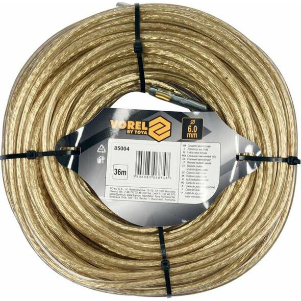 Toya VOREL LINKA CELNA STALOWA 6mm*36m 13869311 5906083068348