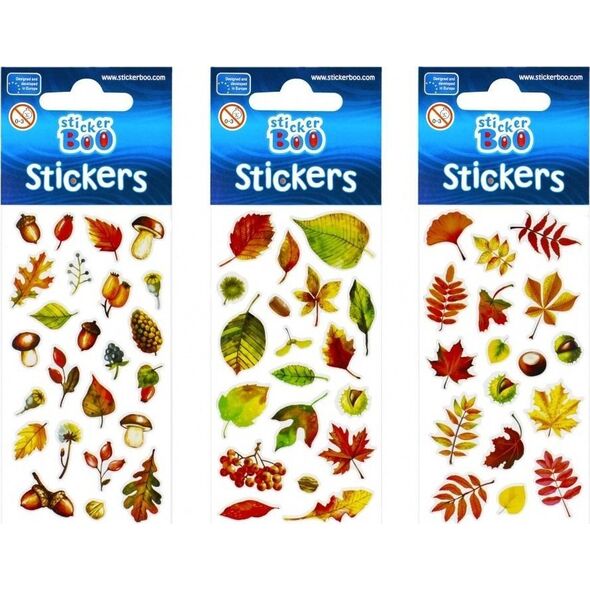 Teka Naklejki STICKER BOO Jesień 2 mix 13875706 5904335863727
