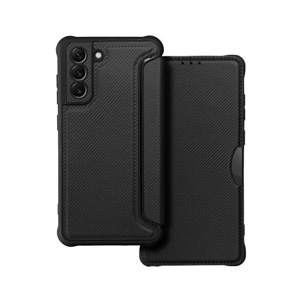 OEM Kabura RAZOR Book do SAMSUNG S21 FE czarny 13875886 5903396157202