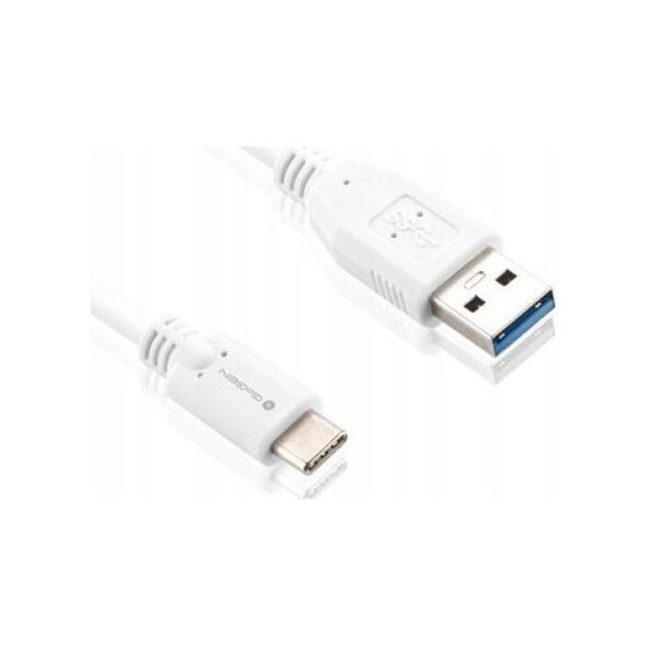 Kabel USB GoGEN Kabel USB Gogen A-C 1m 2.0 biały USBAC100MM01 13887317 8590393280247