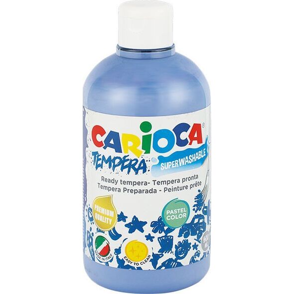 Carioca Farba tempera Carioca 500ml pastel niebieska - 13916373 8003511270445