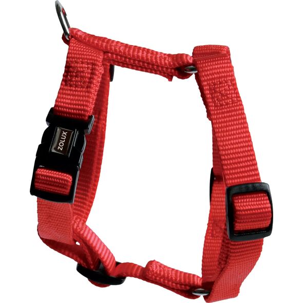 Zolux ZOLUX Szelki dla psa nylonowa taśma 30/45cm 15mm kol. czerwony 13919894 3336024636114