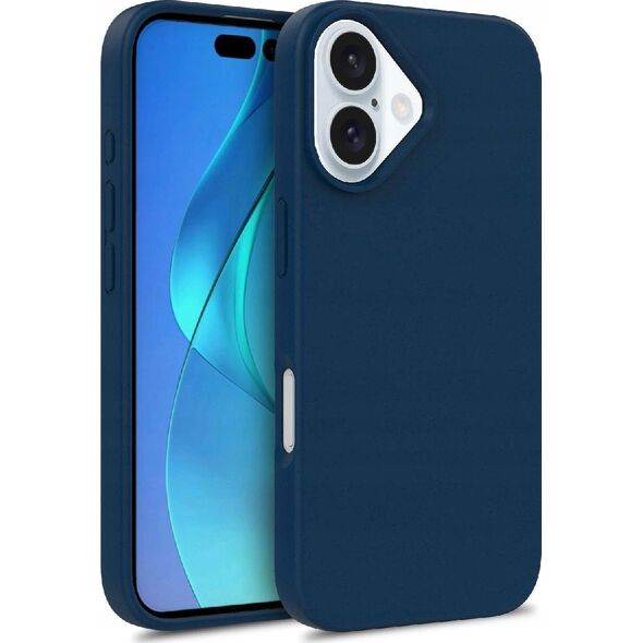 Hurtel Etui Multiple Color Wheat Bran Case na iPhone 16 Pro Max - niebieskie 13921405 5907769363023