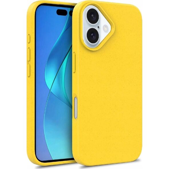 Hurtel Etui Multiple Color Wheat Bran Case MagSafe na iPhone 16 Pro Max - żółte 13921422 5907769363207