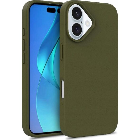 Hurtel Etui Multiple Color Wheat Bran Case MagSafe na iPhone 16 Pro Max - ciemnozielone 13921427 5907769363269