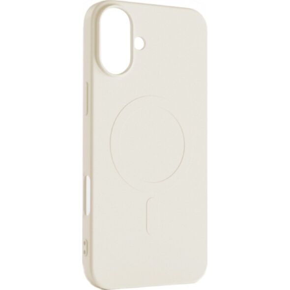 Hurtel Etui Liquid Silicone Case MagSafe na iPhone 16 Pro Max - beżowe 13921428 5907769363474