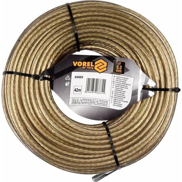 Toya VOREL LINKA CELNA STALOWA 6mm*42m 13932232 5906083068355