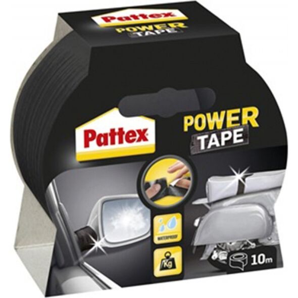 Henkel Pattex Power tape - czarna 10m x 50 mm 13932399 9000100511117