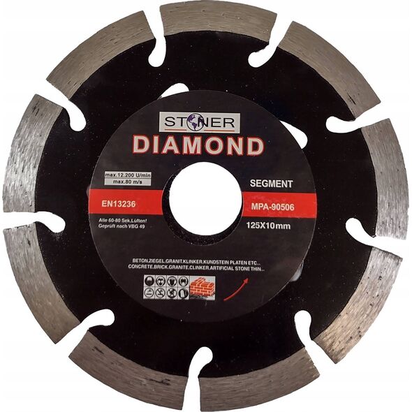Silver TARCZA D.STONER 125mm SEG. 13936589 5907589367423