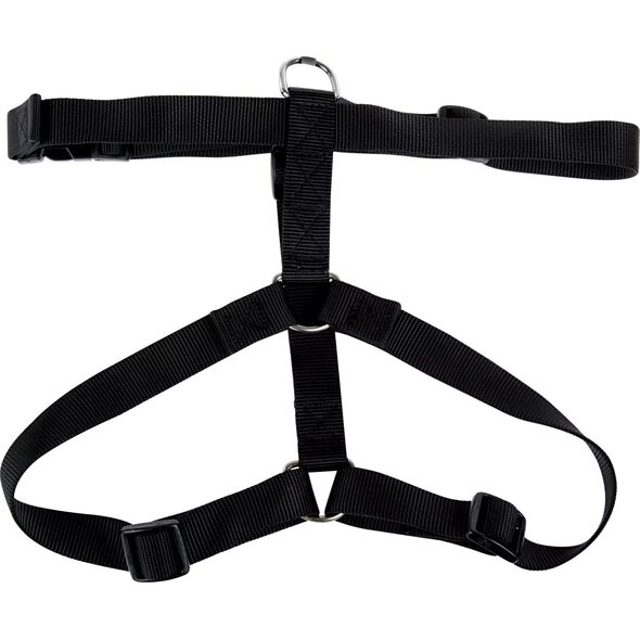 Zolux ZOLUX Szelki dla psa nylonowa taśma 50/90cm 25mm kol. czarny 13942232 3336023636139