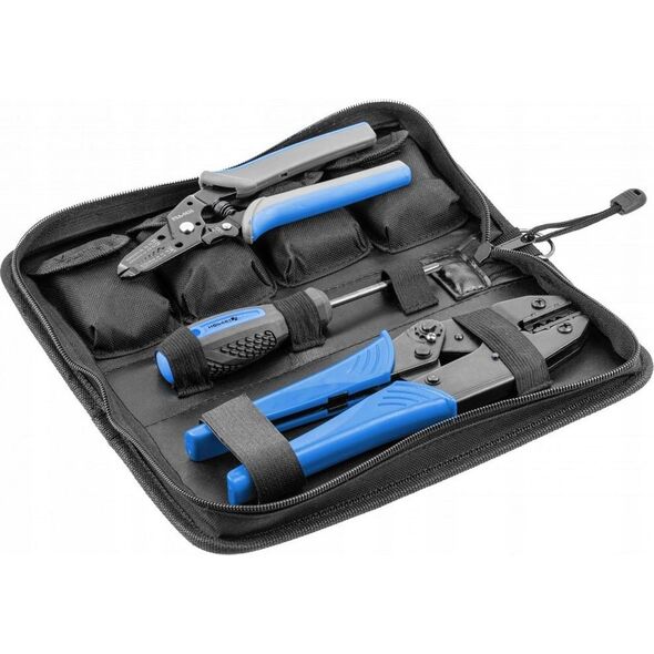 Högert Technik HOGERT SZCZYPCE DO ZACISKANIA Z WYMIENNYMI SZCZĘKAMI  7szt. 13944421 5902801306440