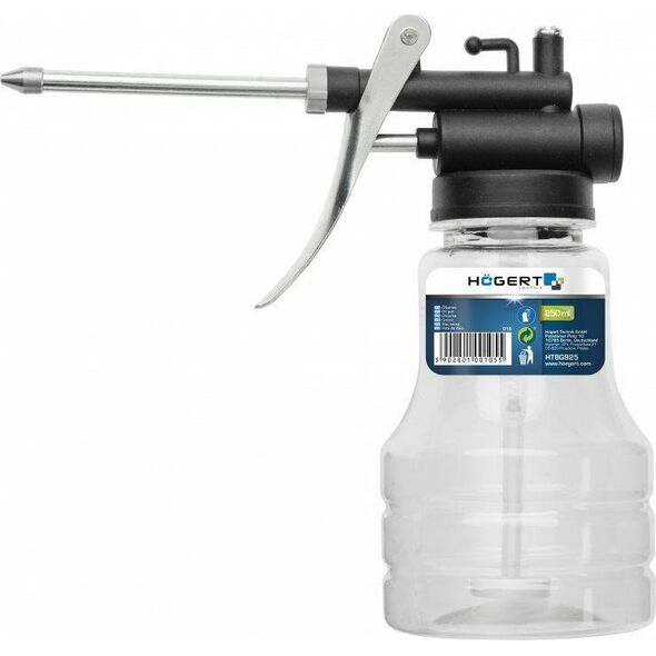 Högert Technik HOGERT OILER 250ml TRANSPARENT CAPACITY 13970419 5902801001055