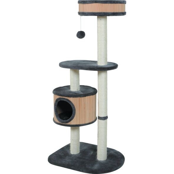 Zolux ZOLUX Drapak dla kota BAMBOO 3 kol. szary 127 cm 13973211 3336026041862
