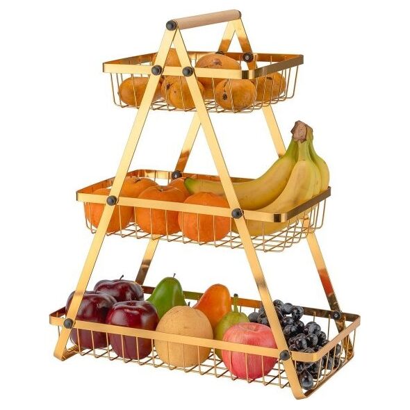 Elitehoff KOSZYK PIĘTROWY NA OWOCE PRZYPRAWY LOFT E-8181 13977752 5907768781811
