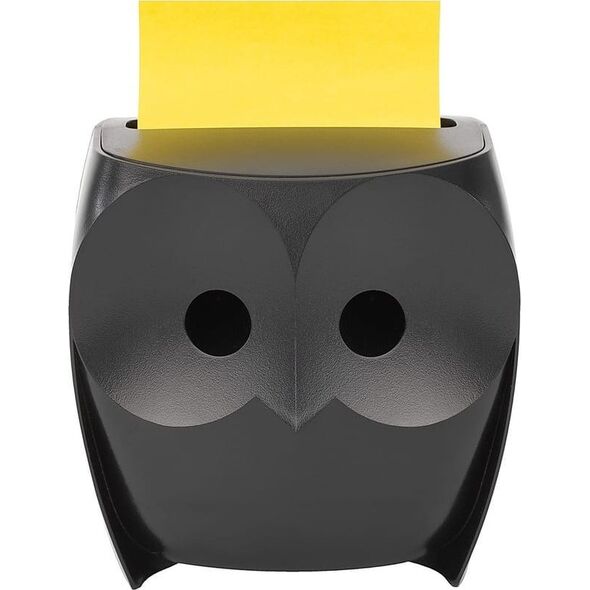 Post-it Podajnik karteczek Post-it Z-Notes Sowa (+2 bloczki) czarny 13984081 4064035147204