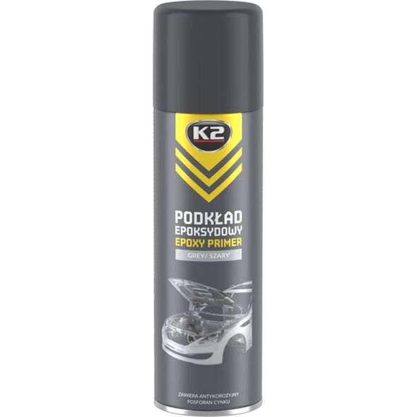 Osram K2 PODKŁAD EPOKSYDOWY Primer ANTYKOROZJA SZARY Zawiera Fosforan CYNKU 500ml 13992369 5906534021434