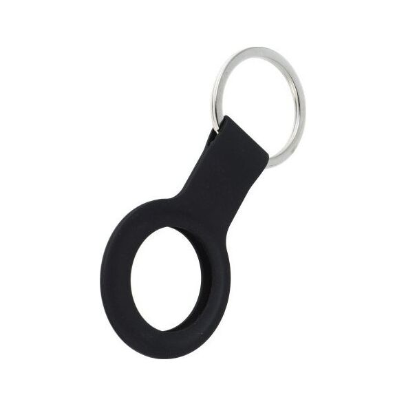 OEM Brelok SILICONE do AIRTAG / FORCELL F-TAG czarny 14059919 5903396117633