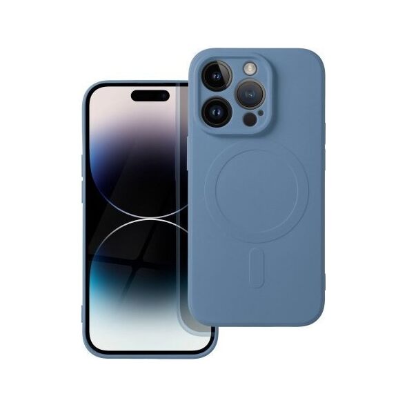 OEM Futerał SILICONE MAG COVER kompatybilny z MagSafe do IPHONE 14 Pro niebieski 14064881 5903396179006