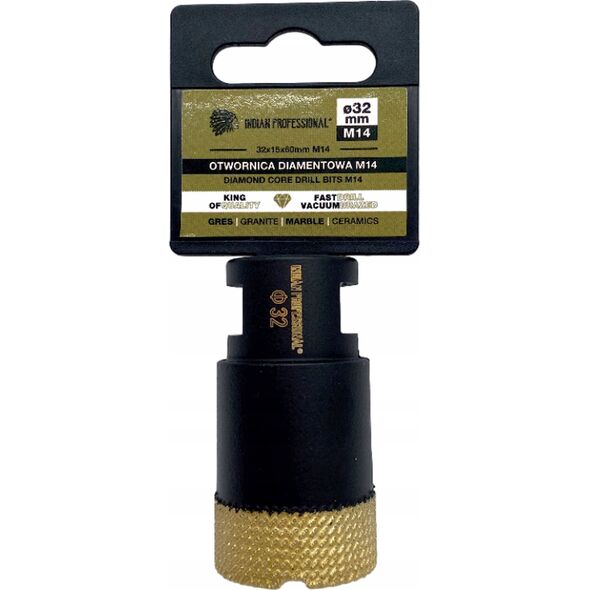 INDIAN PROFESSIONAL KORONA DIAMENTOWA M14  32mm WIERCENIE NA SUCHO /INDIAN PROFESSIONAL 14068639 5904844524607