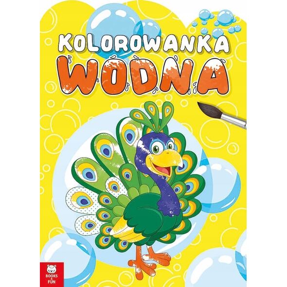 Books And Fun Książka Kolorowanka wodna Zwierzęta wiejskie Books and fun 14079409 9788382495621