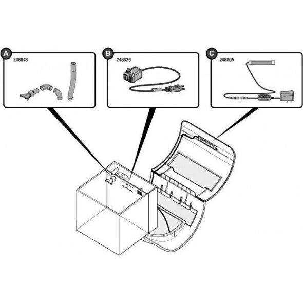 Tetra Tetra Silhouette Pump Spare Part 14084417 4004218246829