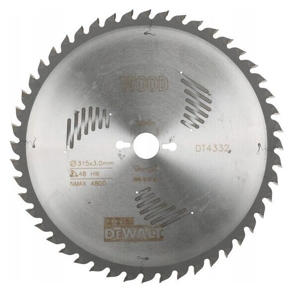 Dewalt DEWALT PIŁA TARCZ.315x30mmx48z 14091201 5035048058022