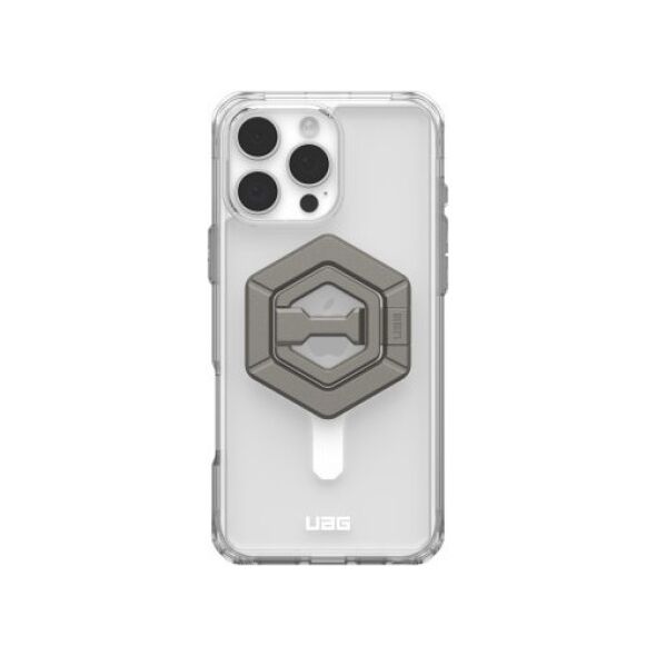 UAG UAG Plyo Magsafe - obudowa ochronna do iPhone 16 Pro Max kompatybilna z MagSafe oraz podstawka Magnetic Ring Stand (ice-white/titanium) 14118919 840283915420
