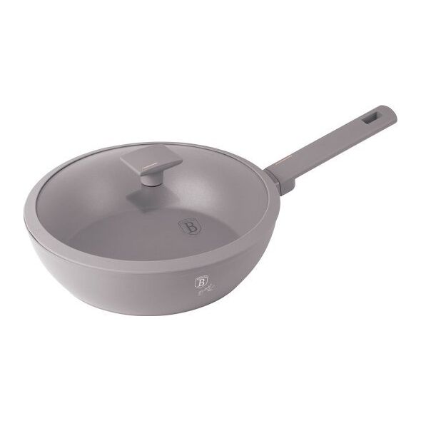 Patelnia Berlinger Haus GŁĘBOKA PATELNIA TYTANOWA 24cm BERLINGER HAUS BH-8092 TAUPE 14121642 5999108469268