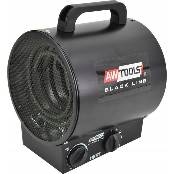 AWTools AW NAGRZEWNICA ELEKTRYCZNA TUBA  2KW  /BLACK LINE 14135677 5903678624460