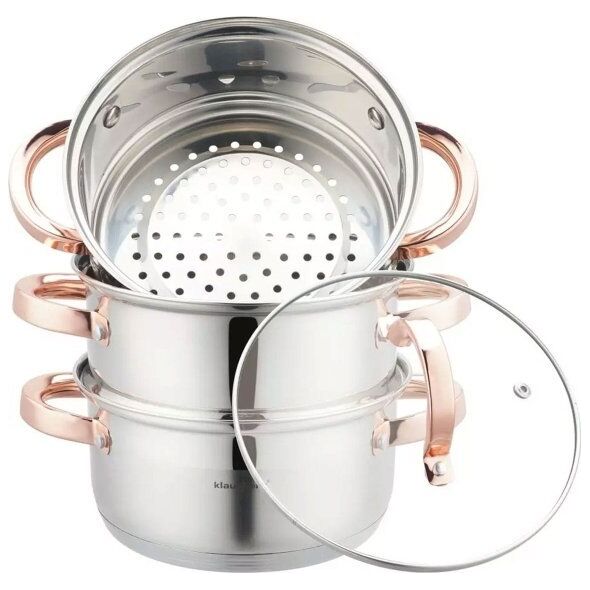 Klausberg GARNEK NA PARĘ KLAUSBERG 4 ELEM. 18cm KB-7726 ROSE GOLD 14141493 5908287277267