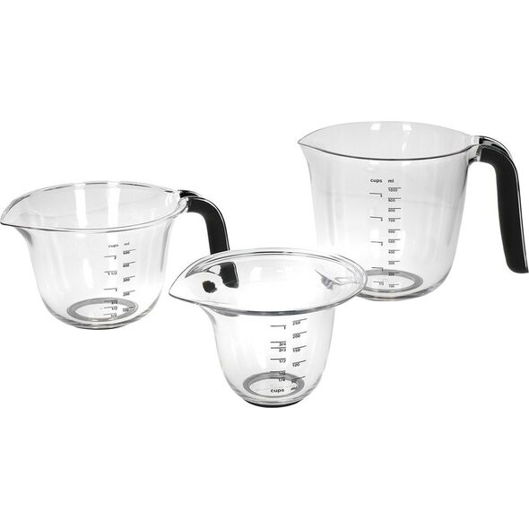 KitchenAid KitchenAid miarki kuchenne z uchwytami 3 szt Onyx 14164675 5057982067274