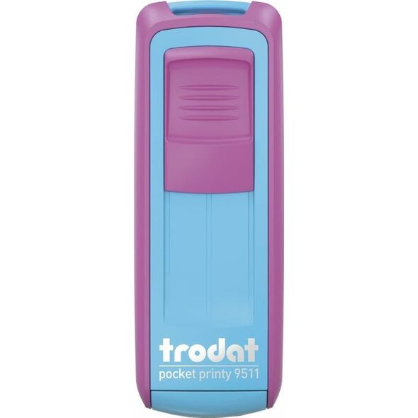 Trodat Pieczątka Trodat Pocket Printy 9511 różowo-turkusowa 14210032 190084488396