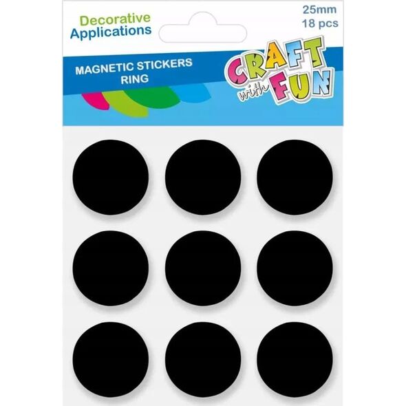 Craft with Fun OZDOBA DEK NAKLEJKI MAGNET KOLA 18SZT CF 12/288 14222981 5905523636055