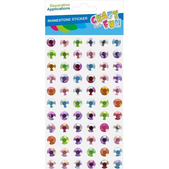 Craft with Fun OZDOBA DEK KRYSZT SPRZYL 10MM/11SZT KOL CF12/144 14223052 5905523637373