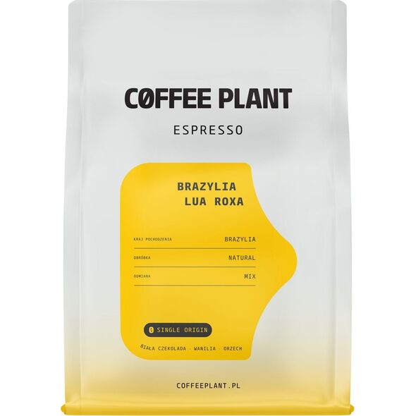 Kawa ziarnista Coffee Plant Espresso Brazylia Lua Roxa 250 g 14233464 5903815292590