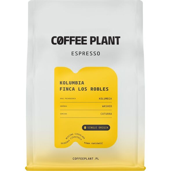 Kawa ziarnista Coffee Plant Espresso Kolumbia Finca Los Robles 250 g 14233512 5904800240824