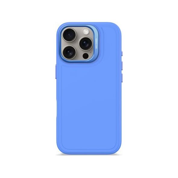 Decoded Decoded AntiMicrobial Silicone Stacks Backcover - silikonowa obudowa ochronna do iPhone 16 Pro kompatybilna z MagSafe (super sonic) 14265427 8721145001548