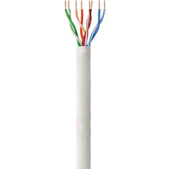 Techly Kabel instalacyjny skrętka, UTP, Cat6, drut, 305m, szary (305540)