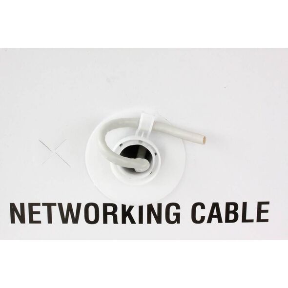 Techly Kabel instalacyjny skrętka, UTP, Cat6, drut, 305m, szary (305540)