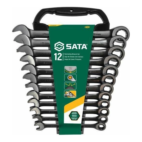 SATA SATA KLUCZ PŁ-OCZ.12szt.Z GRZECHOTKĄ 14268367 7891645139001